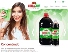 Tablet Screenshot of guaracamp.com.br